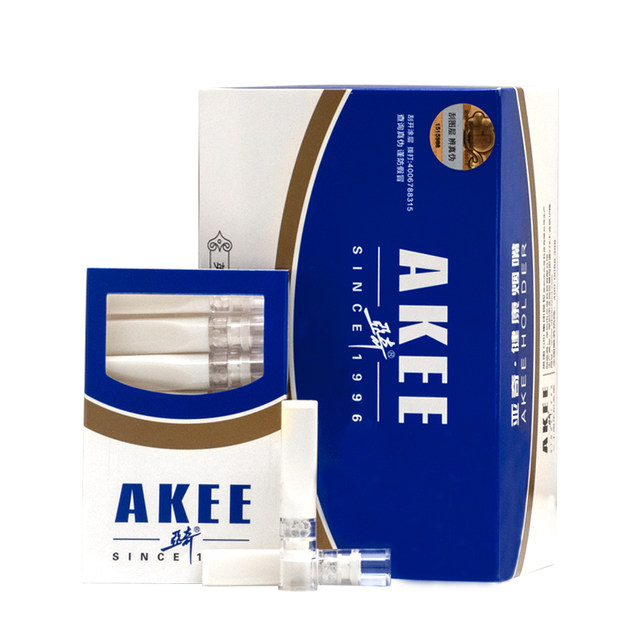 Yaqi ivory white double filter cigarette holder