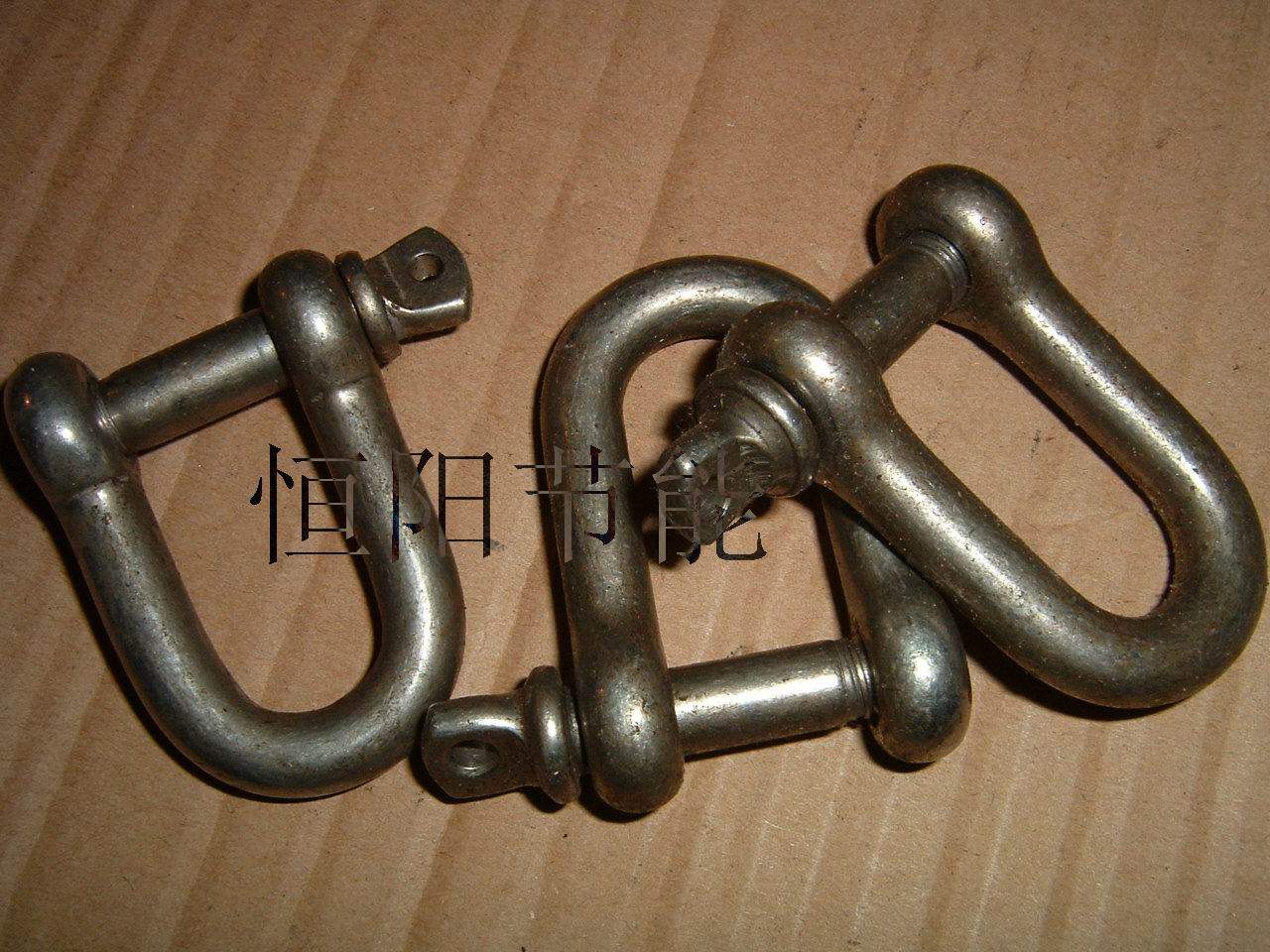 Old imported stainless steel buckle lifting shackle ring chain buckle link buckle M10
