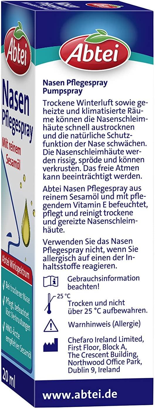 [USD 23.08] Abtei nasal olevor nasal spray mucous bleeding repair nasal