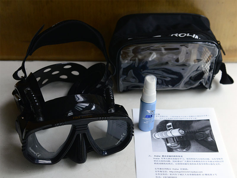 ProEar ME55BS Classic Over-Ear Diving Mask