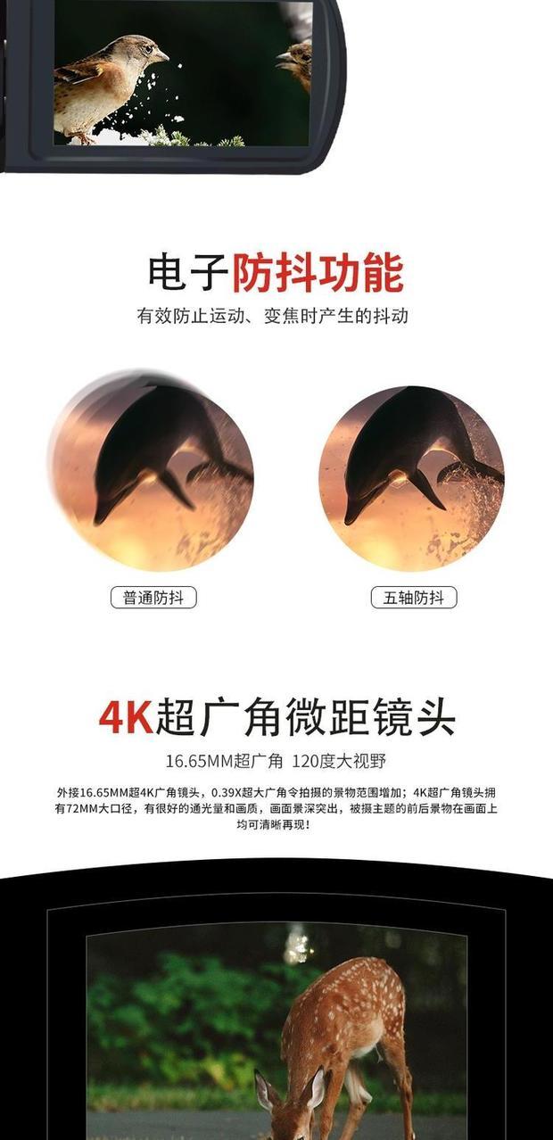 RICH / HD-R571S máy quay video đám cưới chuyên nghiệp kỹ thuật số HD máy quay chuyên nghiệp