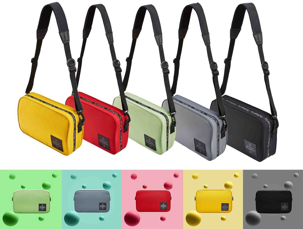 Buffocurletiny single spring tube musical instrument box black tube bag very light and small portable waterproof-Taobao