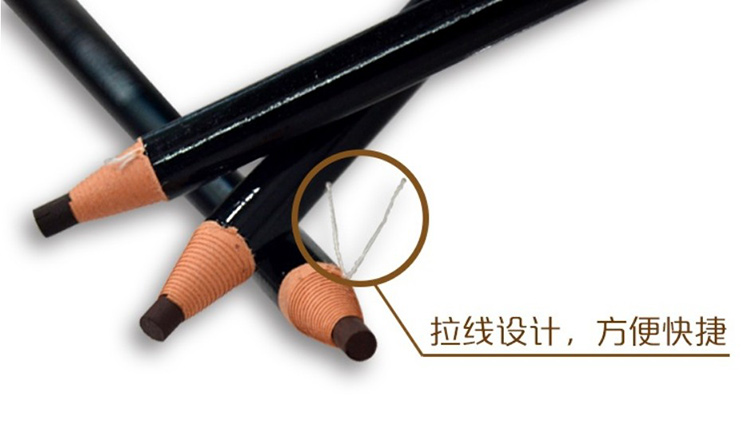 Authentic ZFC Amy Dải kéo kẻ mắt / bút chì lông mày / Lựa chọn 5 màu Dễ dàng hẹn hò màu - Bút kẻ mắt chì kẻ mắt vacosi