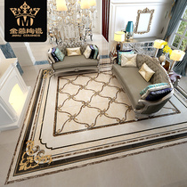 Floor Tile Parquet Parlor Tile Corridor Brick Aisle Floor Brick Eurostyle Tossed Crystal Brick Gilded Imitation Waterknife Tile Puzzle