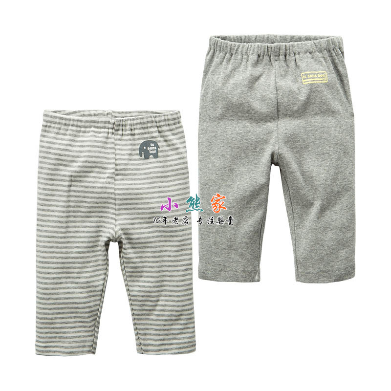 Five-point pants boys summer new shorts baby children's cotton thin home pants baby five-point pants pajama pants