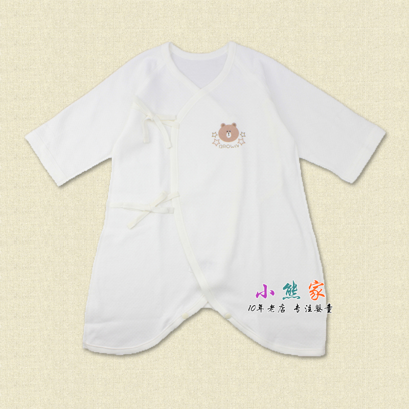 Japanese single newborn spring and autumn underwear cotton butterfly clothes rompers baby long-sleeved jumpsuit rompers