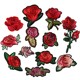 Rose cloth patch patch clothing decoration clothing patch embroidery patch hole pattern embroidery patch