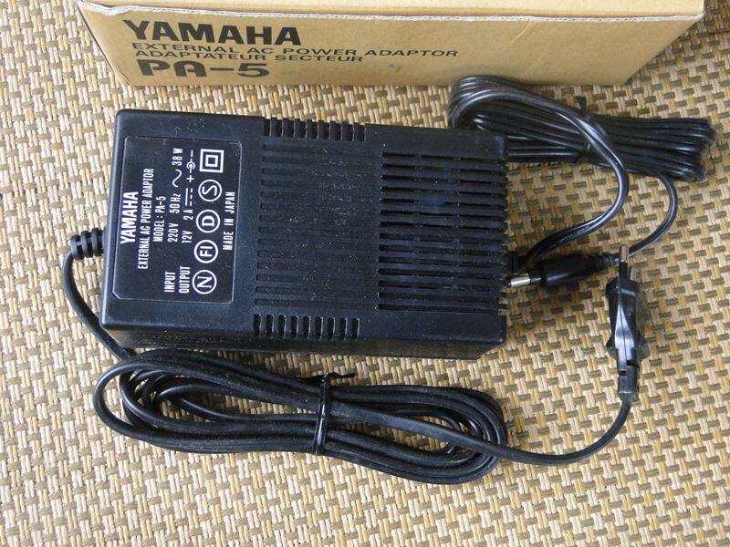 Japanese native YAMAHA Mountain leaf PA-5 electronic violin original assembly 12v DC transformer power supply
