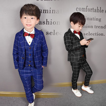 Boys and childrens suits gentlemen spring and autumn handsome mens treasure dresses children small suits boys big children