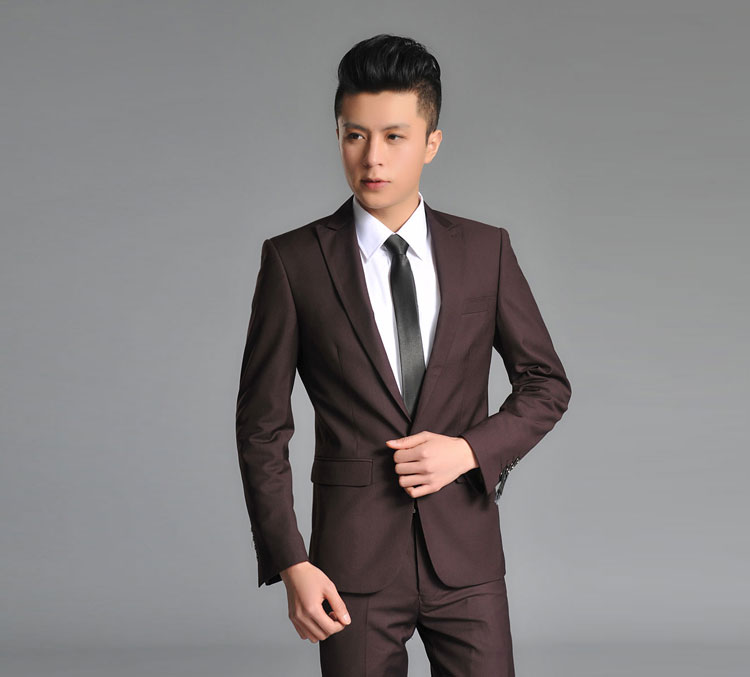 2018 bộ đồ mới phù hợp với bộ đồ đỏ kinh doanh bình thường tự tu nam phù hợp với bộ đồ màu xanh mỏng áo vest dạ nam