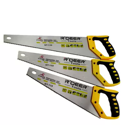 Flying deer 14 inch 16 inch 18 inch plastic handle plate saw manganese steel hand saw woodworking saw GT-132