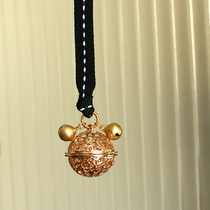 Day Ensemble JDM Car Rearview Mirror Hollowed-out Bell Pendant DIY Original on-board hanging ornament Pendant Accessories in the car