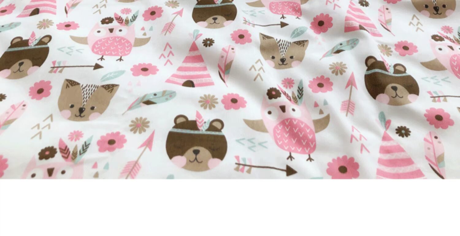 Ấn Độ gấu 40S cotton đơn mảnh chăn chăn gối gối bông hoạt hình dễ thương tùy chỉnh giường - Trang bị Covers Ga chun Everon