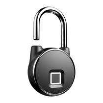 Trendy fingerprint padlock Smart electronic lock Gym small lock Bedroom password lock Student dormitory cabinet door lock