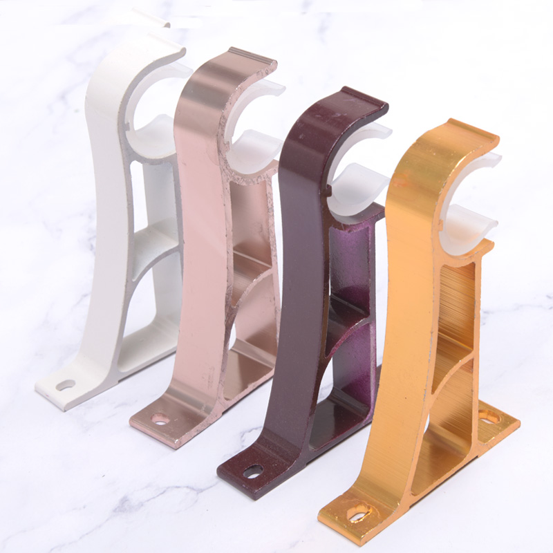 Roman pole bracket aluminum alloy Roman pole bracket base double support Roman pole bracket double thickened bracket