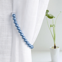 Simple magnet curtain buckle magnetic curtain hook installed pearl curtain button