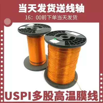 0 1*More than 100 strands of PI film high voltage line envelope USPI temperature resistance 250 degrees 4KV can be customized spot 500g sale