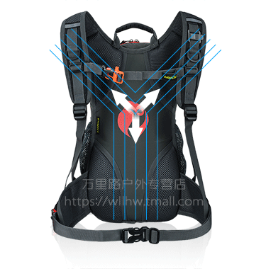 Sacoche pour vélo mixte ANMEILU - Ref 2215415 Image 37