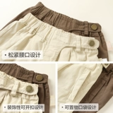 Детский комбинезон, осенние детские штаны для мальчиков для девочек, в корейском стиле