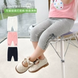 Детские леггинсы, штаны, летняя одежда для девочек для отдыха для раннего возраста, 3 лет, 6 мес.