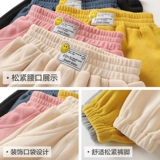 Детские трикотажные осенние повседневные брюки, штаны для мальчиков для девочек для раннего возраста