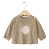 Детский комбинезон, весенний осенний приятный телу лонгслив для мальчиков для девочек, в корейском стиле