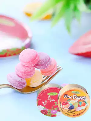 German imported snacks Woogie Mixed fruit flavor candy Lemon cherry flavor hard candy Casual gift candy