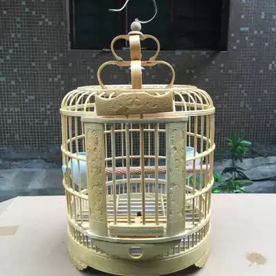Bamboo cage thrush starling bird cage Guizhou cage Practical small cage
