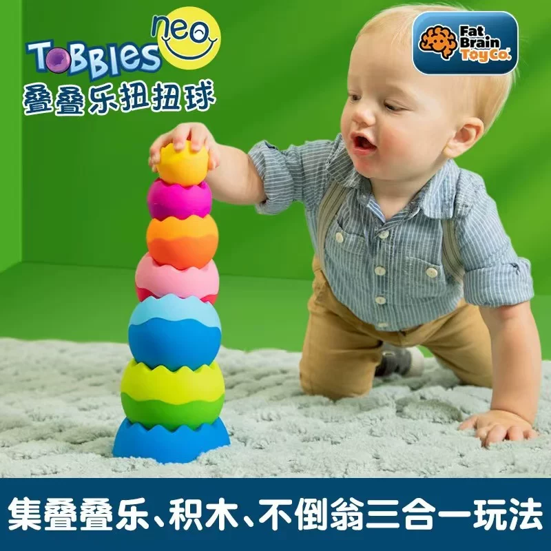 Fatbrain, башня, детский Jenga для раннего возраста, 1 год