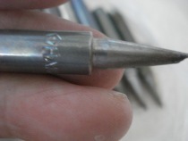 Original Japanese white Hakko used soldering iron ST-006 (TS-1026) coloring general