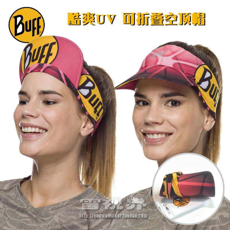 Snow Vision Spanish BUFF Foldable Sports Empty Hat Cool UV Sunscreen Running Marathon Fitness Summer