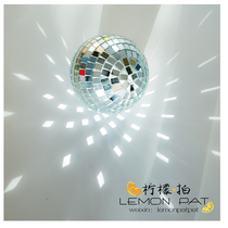 20cm reflective glass mirror reflective ball wedding bar KTV private room ball light laser crystal magic ball snowball