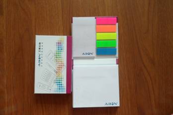 Convenience post custom made of custom hard cover leather convenience patch box easy to stick with custom Inlogo convenience stickers custom-made