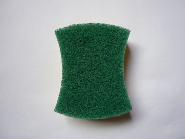 Scouring cloth sponge waist kitchen dishcloth cleaning brush dishwashing towel double-sided cleaning brush household decontamination Rag
