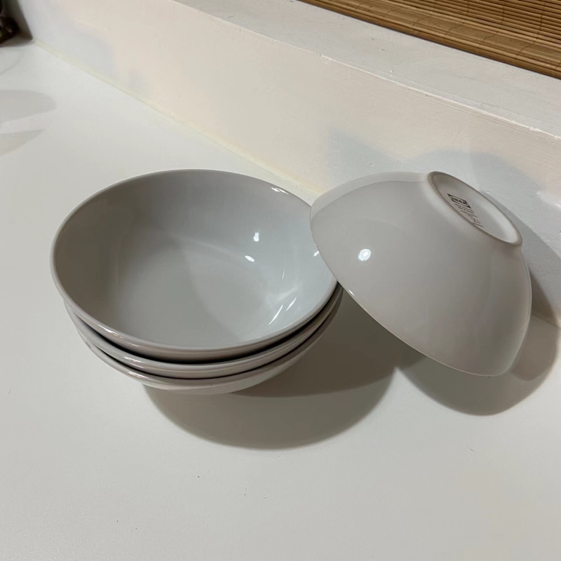 Ikea Goodmide Bowl Rice Bowl Eating Bowl Noodle Bowl Ceramic Bowl Soup Bowl Seasoning Bowl Breakfast Bowl Plain Color