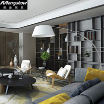 Beauty Elephant Home Custom Steel Sheet Cabinet Living Room Shelving Shelf Metal Cabinet Minima Modern Home Aluminum Plate Cabinet TV Cabinet