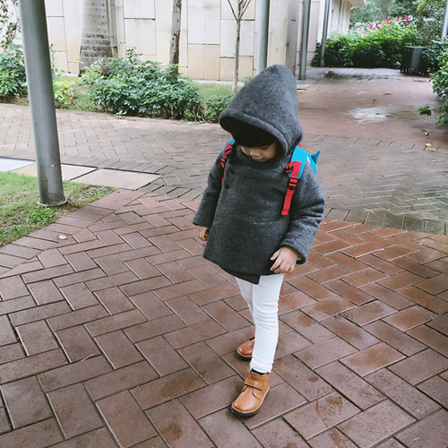 Manteau enfant ETONZOE en laine - Ref 2160683 Image 14