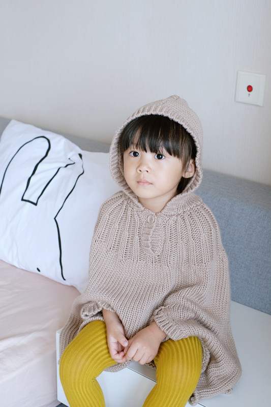 Cape pour enfant ETONZOE en cachemire - Ref 2154074 Image 20