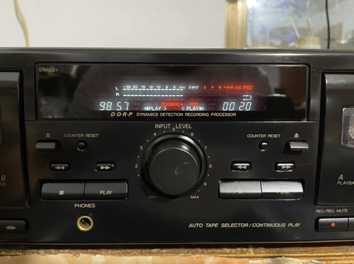 Оригинальный JVC 220V напряжение TD-W254 Двойная ленточная ленточная ленточная лента.