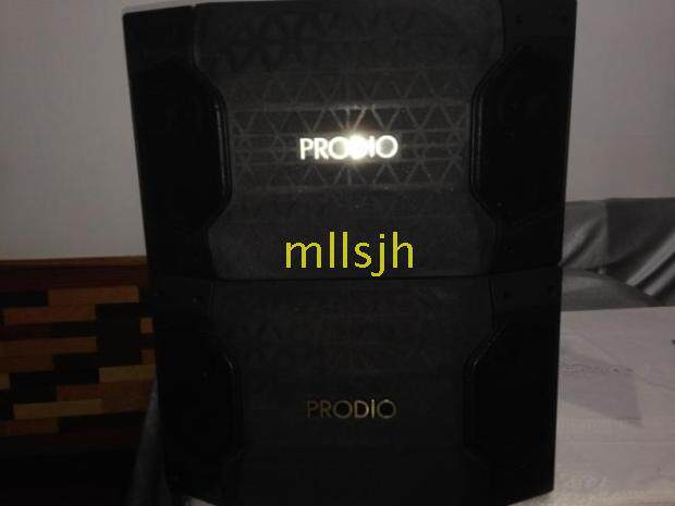 Original installation of the imported Pacquiao KSP-480MK Karok speaker