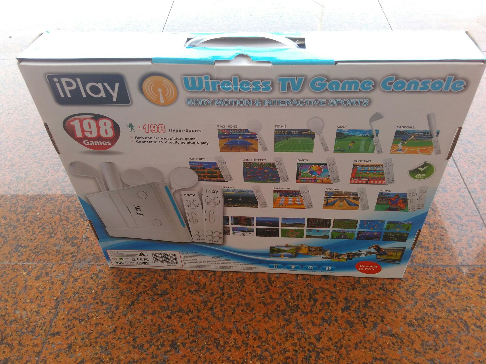 Sau khi nhà bếp Xu Bing WiWi 16-bit tương tác TV home không dây somatosensory tập thể dục trò chơi tập thể dục máy tay cầm chơi game pc