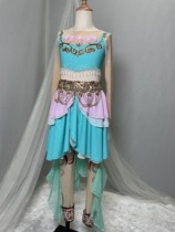 Dunhuang Qingliansheng classical dance costumes and costumes for women elegant national rebound pipa solo dance test set