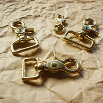 Naughty quality brass plus coarse dog buckle chab buckle hook brass dog button accessories harness buckle hanging buckle lobster buckle