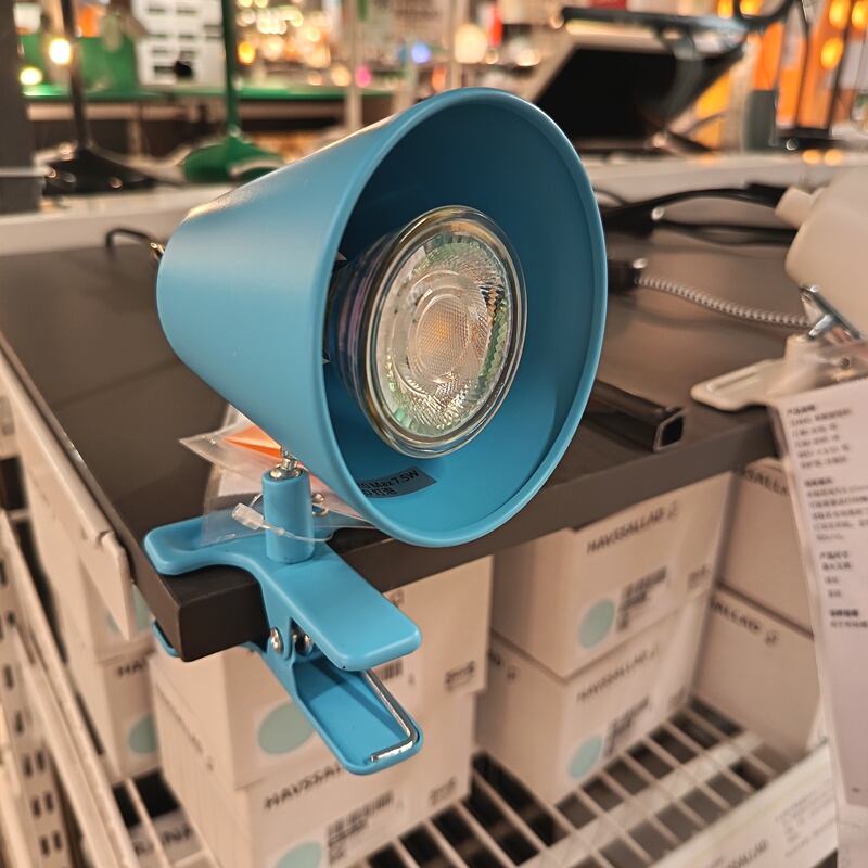 Ikea Hosa La Wall-Mounted Clip-On Spotlight Reading Lamp Bedside Lamp Study Lamp Warm Light Clip Lamp Domestic Ikea Hosa La Wall-Mounted Clip-On Spotlight Reading Lamp Bedside Lamp Study Lamp Warm Light Clip Lamp Domestic