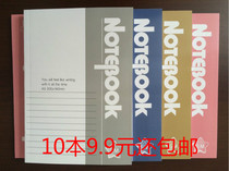 Meeting office training business notebook 32K soft copy B5 notepad soft copy wholesale stationery