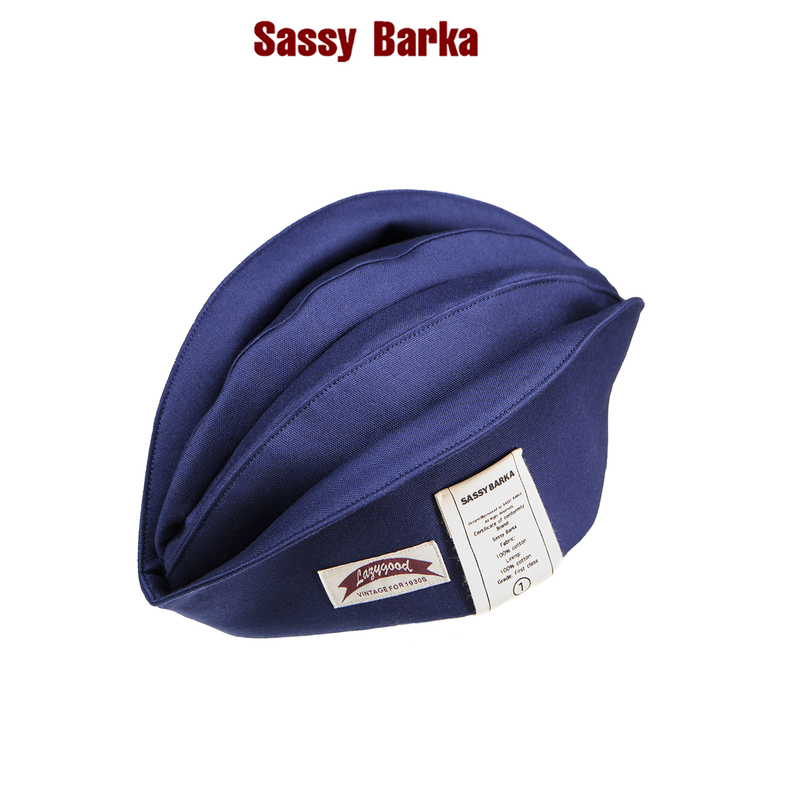 Nautical Log Limited Edition Origami Boat Shape Sailor Hat 70% off Brimless Spring/Summer Thin Cotton Herringbone Pattern Designer Style Nautical Log Limited Edition Origami Boat Shape Sailor Hat 70% off Brimless Spring/Summer Thin Cotton Herringbone Pattern Designer Style