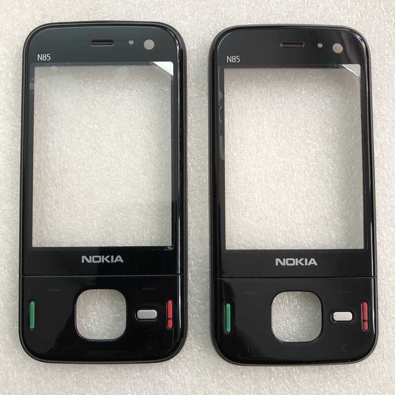 Suitable for the Original Nokia N85 Front Shell, Screen Mirror, Functional Keyboard Keys, and Mobile Phone Case
