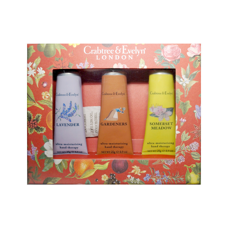 Crabgrass Crabgrass Hand Cream Set 25g Three-Pack Gift Box Mini 3 Gift Bags Teacher's Day Gift Practical