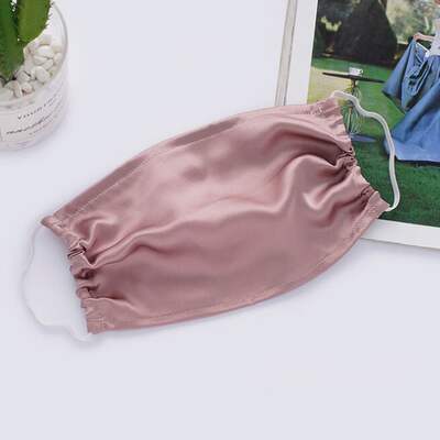 Single-layer, ultra-thin, breathable silk mask made of mulberry silk, suitable for both women and men, suitable for summer cycling