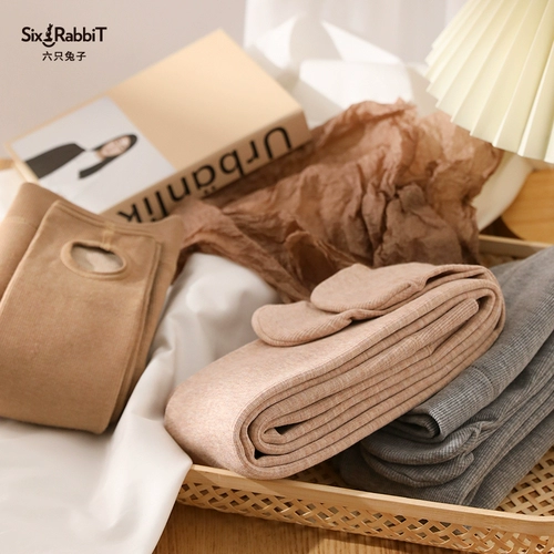 Комфортный кролик, удерживающие тепло флисовые мягкие колготки, высокое белье для коррекции формы бедер, леггинсы, облегающий крой